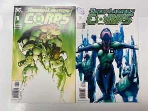 4 Green Lantern Corps DC comic books #1 2 3 4 51 KM16