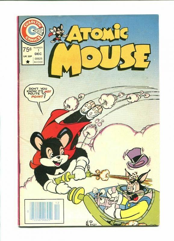 ATOMIC MOUSE 1-1984-AL FAGO-FLYING MOUSE VF