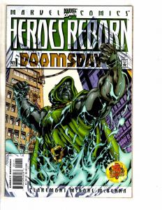 Lot Of 7 Heroes Reborn Marvel Comic Books # 1's Doom Doomsday Rebel + MORE GM15