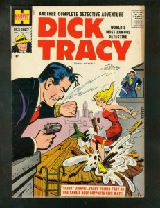 DICK TRACY #118 1957-CHESTER GOULD-HARVEY COMICS-CRIME! FN/VF