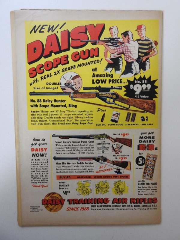 Superman #131  (1959) VG- 1 in spine split, centerfold detached at bottom staple