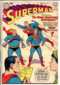 Superman #115 1957-DC-Midget Superman-G/VG