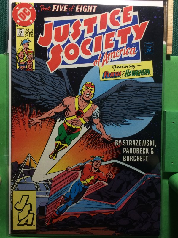 Justice Society of America #5 of 8 1991 series