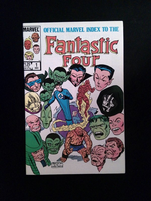 Official Marvel Index To The Fantastic Four #1  MARVEL Comics 1985 VF/NM