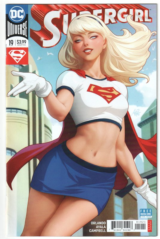 Supergirl #19 Artgerm Variant Cover (2018)