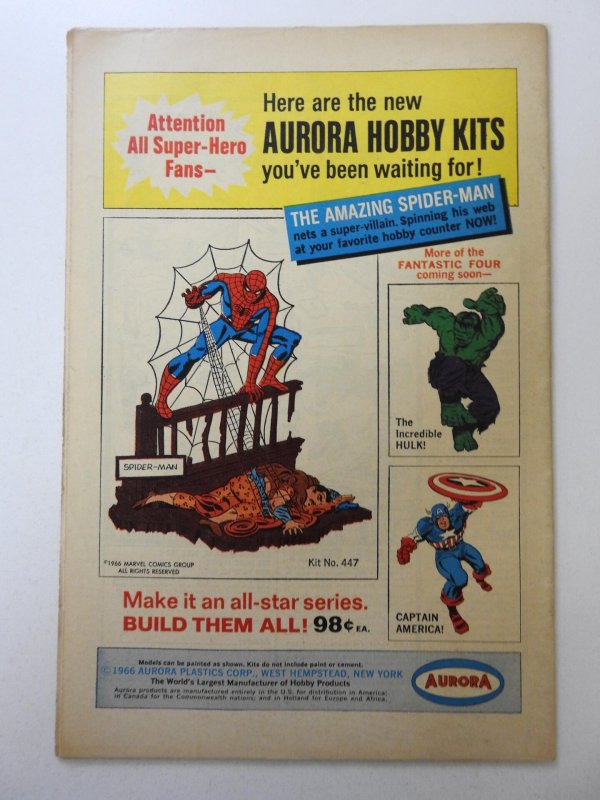 Strange Tales #154 (1967) W/ Dr. Strange & Nick Fury! Sharp VG+ Condition!