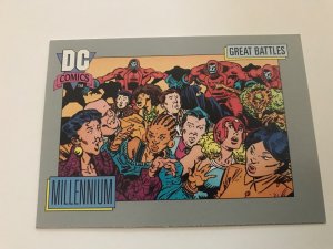 MILLENNIUM #151 card : 1992 DC Universe Series 1, NM/M, Impel, Great Battles