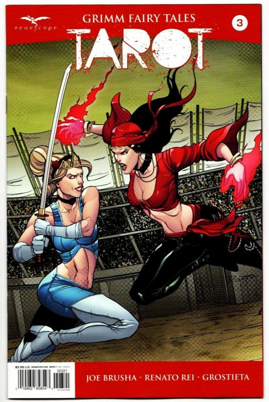 GFT Grimm Fairy Tales Tarot #3 Cvr B (Zenescope, 2017) NM