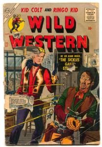 Wild Western #57 1957- Ringo Kid- Kid Colt FAIR