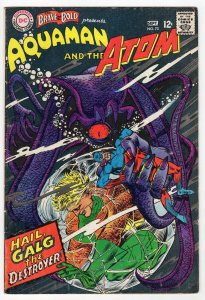 Brave and the Bold #73 VINTAGE 1967 DC Comics Aquaman Atom