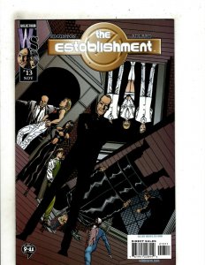 Lot Of 13 The Establishment Wildstorm Comics # 1 2 3 4 5 6 7 8 9 10 11 12 13 GE6