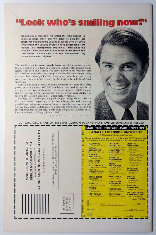 The Champions #5 (8.5, 1976) 1st appearance of Rampage