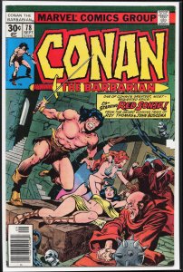 Conan the Barbarian #78 (1977) Conan