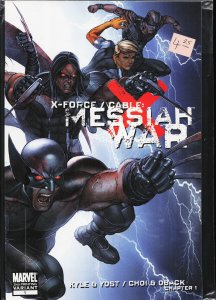 X-Force/Cable: Messiah War Second Print Cover (2009) X-Force