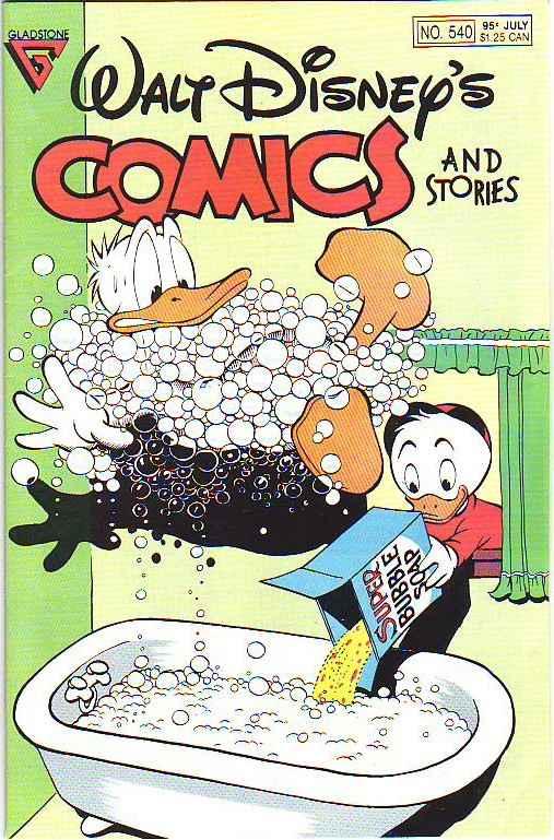 Comics and Stories, Walt Disney's #540 (Jul-89) VF/NM High-Grade Donald Duck,...