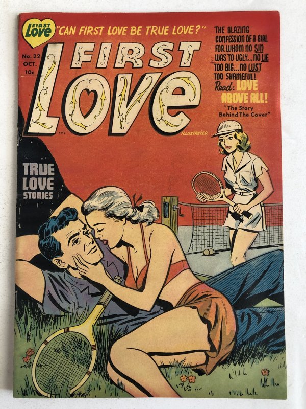 First Love 22, VG, great camp cover..C all my Romance