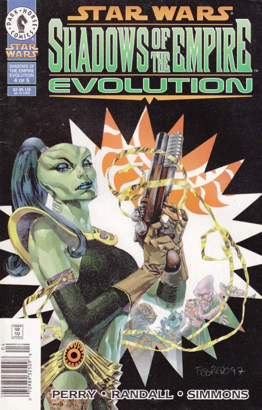 Star Wars: Shadows of the Empire-Evolution #4 (Newsstand) FN ; Dark Horse