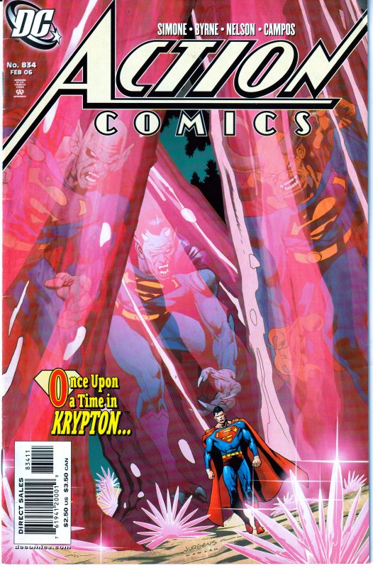 Action Comics # 833,834, 835 1st Comic Book Appearance of LIVEWIRE !!!