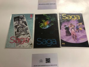 3 Saga Image Comics # 58 59 60    57 KE4
