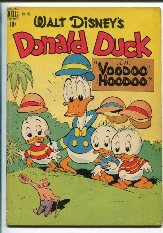 DONALD DUCK #238 1949-DELL-CARL BARKS-FOUR COLOR COMICS-DISNEY-fn minus