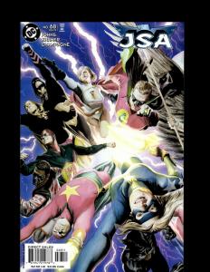 Lot of 12 JSA DC Comic Books #61 62 63 64 65 66 67 68 69 70 71 72 GK25 