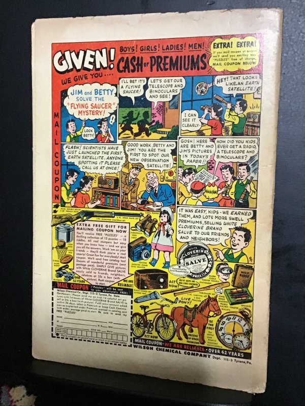 Our Fighting Forces #21 (1957) affordable 1950s DC war comic! GD/VG Wow