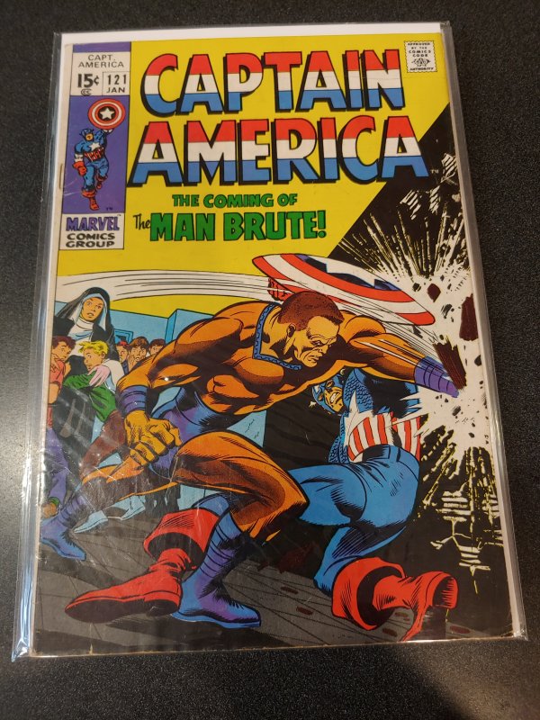 Captain America #121 