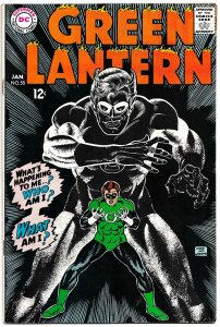 GREEN LANTERN #58 (Jan1968) 8.0 VF  •• Gardner Fox! Gil Kane! Sid Greene!