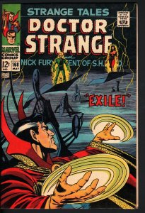 STRANGE TALES #168-DR. STRANGE-NICK FURY-STERANKO ART VF 