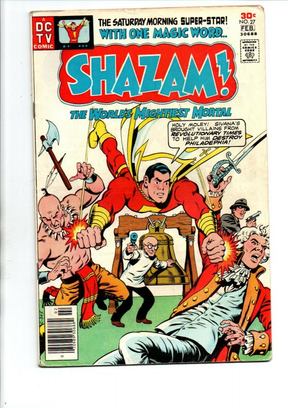 Shazam #27 newsstand - 1977 - VG