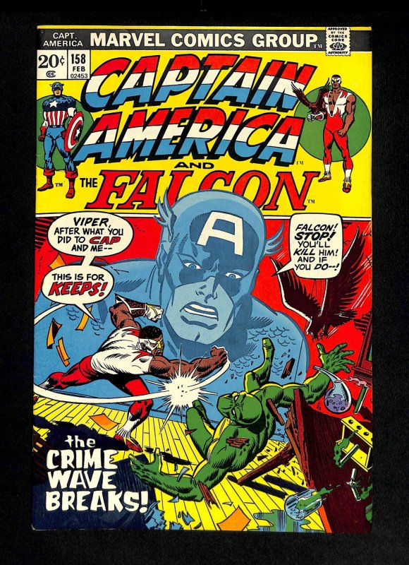 Captain America #158