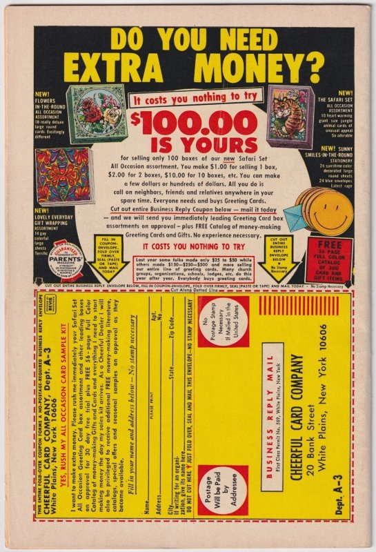 Fantastic Four #121 (1972) Silver Surfer!