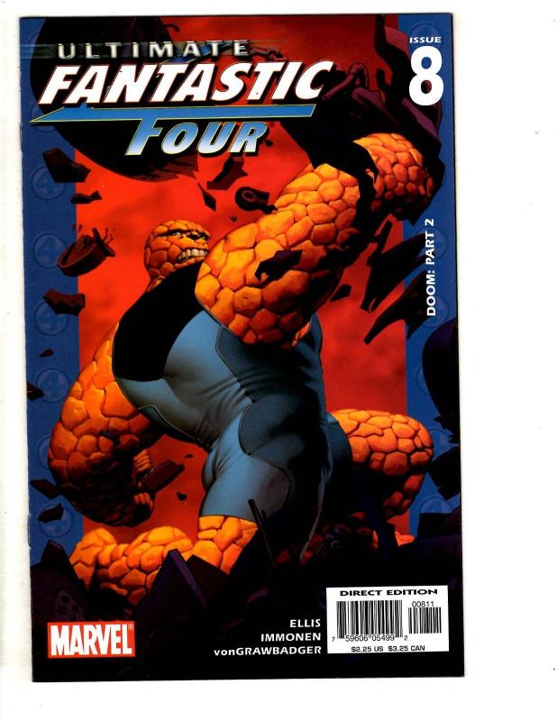 11 Ultimate Fantastic Four Marvel Comic Books # 1 2 (2) 3 4 5 6 7 8 9 10 CR44