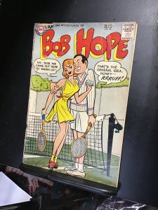 Adventures of Bob Hope #56 (1959) tennis cover! Affordable grade! GD Wow!