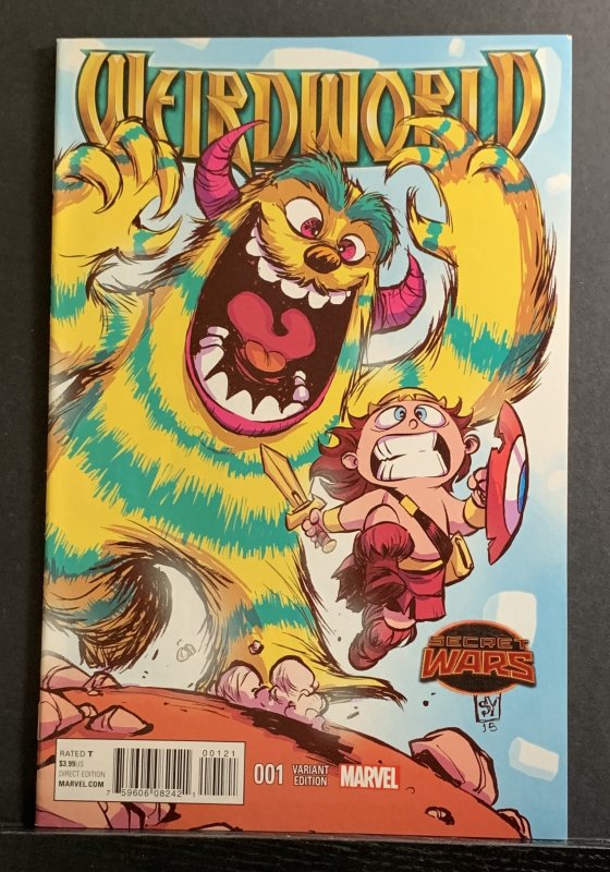 Weirdworld #1 (2015) Jason Aaron Story Skottie Young Variant Cover