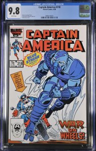 Captain America #318 (6/86) Graded CGC 9.8