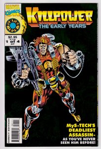 Killpower: The Early Years #1, 2, 3, 4 limited series complete set (1993)