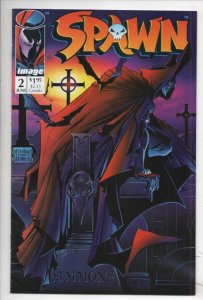 SPAWN #2, VF/NM, McFarlane, 1992, 1st Violator, more in store