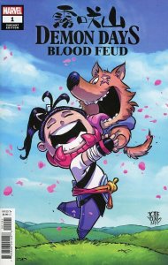Demon Days Blood Feud #1 2022 Young Cover I Marvel Comics EB233