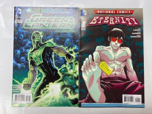 4 DC comic books Green Lantern #16 Eternity #1 Thunder Agents #2 Vampire 11 KM19