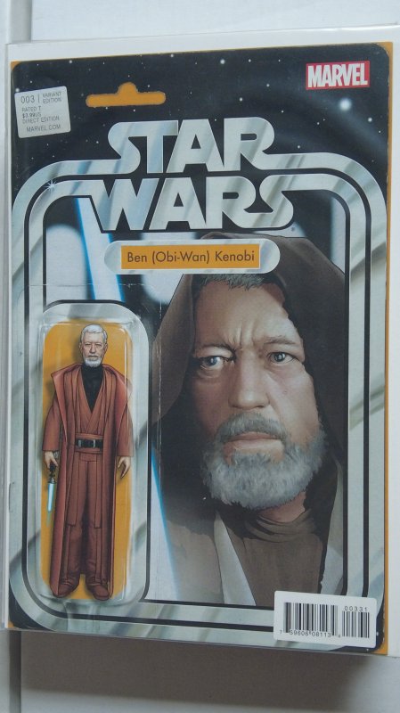 Star Wars (2015) No. 3 Obi-Wan Kenobi Figure Cover