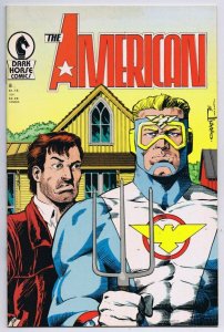 The American #8 ORIGINAL Vintage 1989 Dark Horse Comics American Gothic Homage