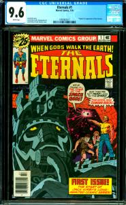 Eternals #1 CGC 9.6 Origin & First Eternals