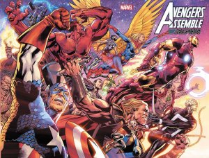 AVENGERS ASSEMBLE ALPHA #1 HITCH WRAPAROUND COVER (CLEARANCE)