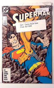 Superman #7 (1987) DC Comics 1st Print Comic Book
