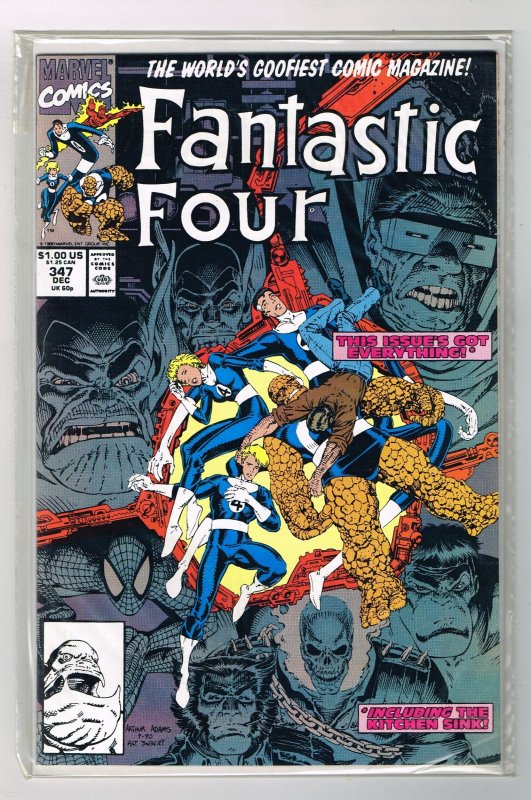 Fantastic Four #347 (1990) DC