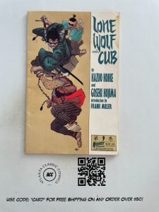 Lone Wolf & Cub # 9 VG/FN First Publishing Comic Book Kazuo Koike 3 J895