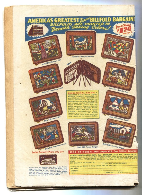 FRANKENSTEIN #13-Horror comic book cover-DICK BRIEFER-PRE-CODE HORROR