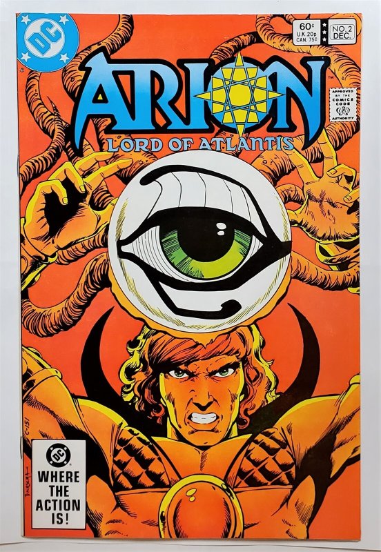 Arion, Lord of Atlantis #2 (Dec 1982, DC) VF+