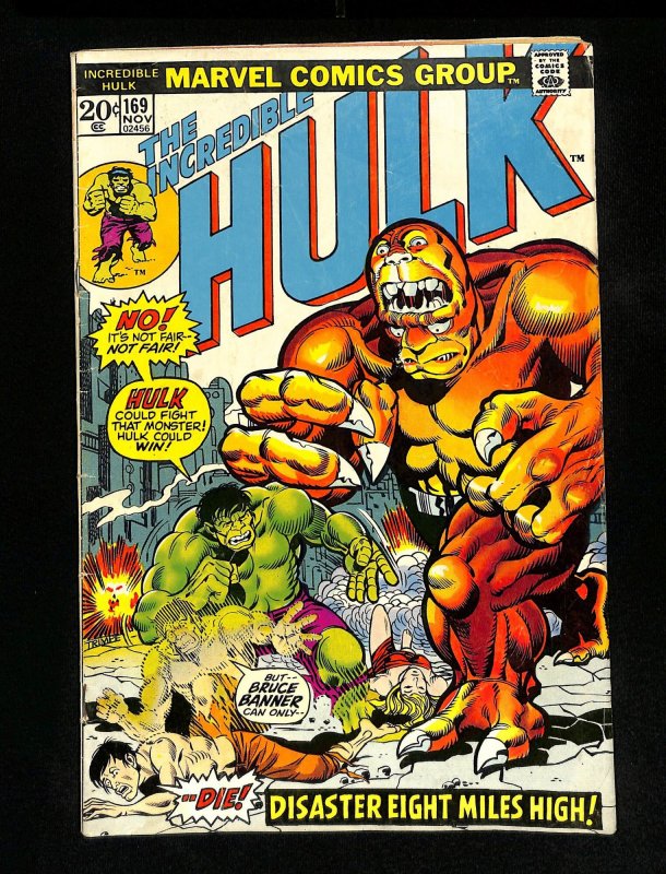 Incredible Hulk (1962) #169 1st Bi-Beast!